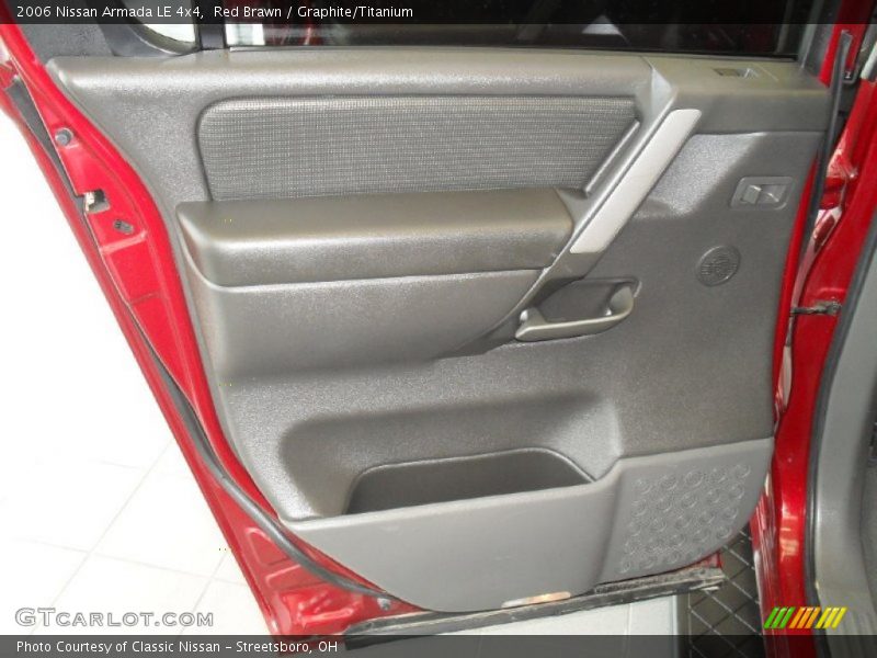 Red Brawn / Graphite/Titanium 2006 Nissan Armada LE 4x4
