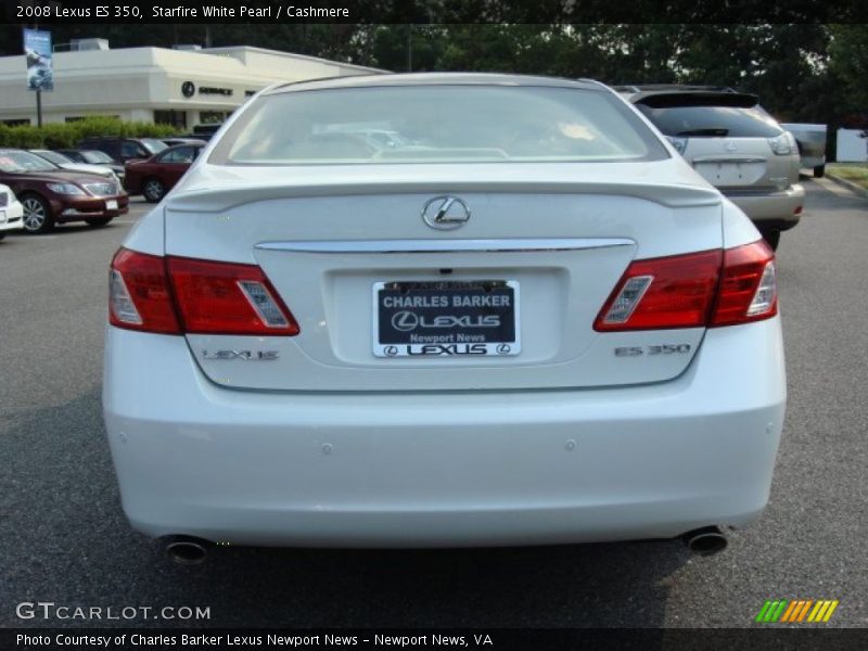 Starfire White Pearl / Cashmere 2008 Lexus ES 350