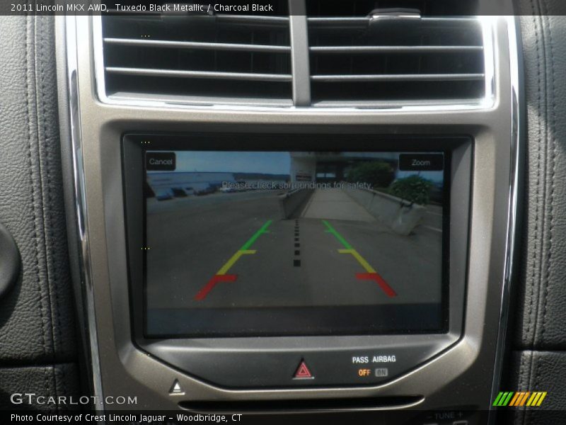 Tuxedo Black Metallic / Charcoal Black 2011 Lincoln MKX AWD