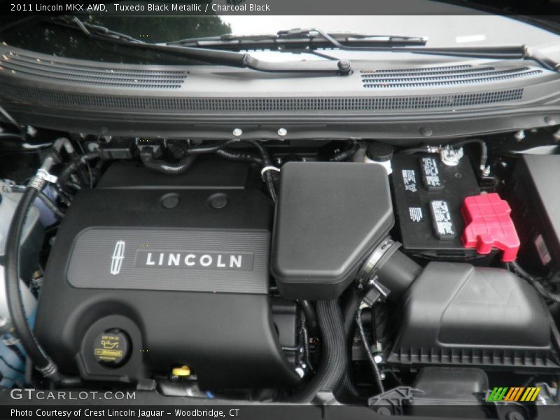 Tuxedo Black Metallic / Charcoal Black 2011 Lincoln MKX AWD