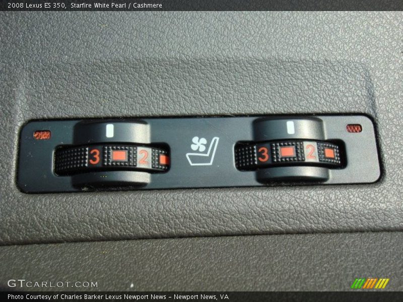 Starfire White Pearl / Cashmere 2008 Lexus ES 350