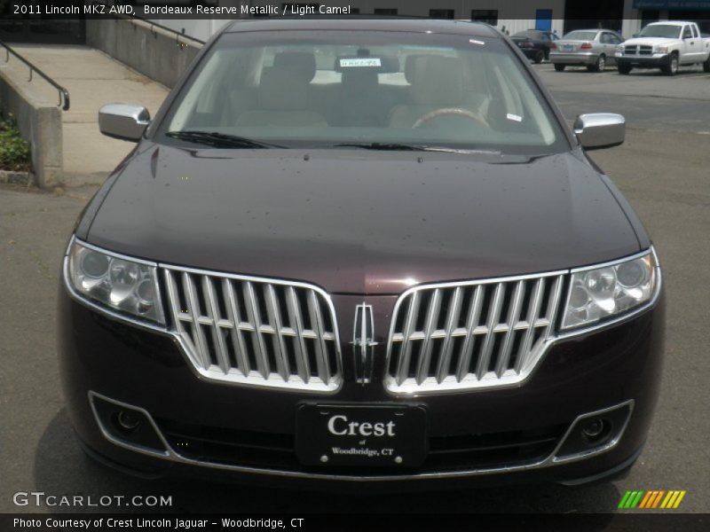 Bordeaux Reserve Metallic / Light Camel 2011 Lincoln MKZ AWD