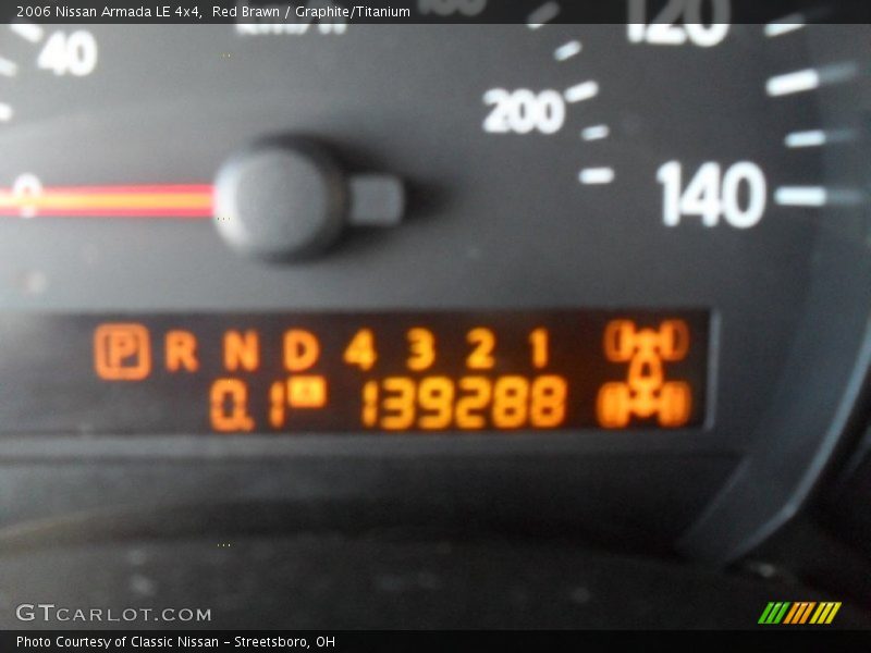 Red Brawn / Graphite/Titanium 2006 Nissan Armada LE 4x4