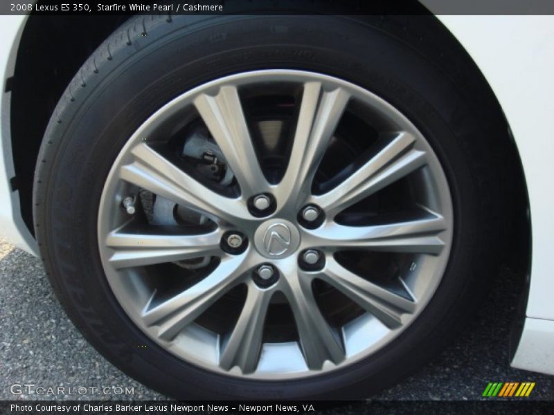 Starfire White Pearl / Cashmere 2008 Lexus ES 350