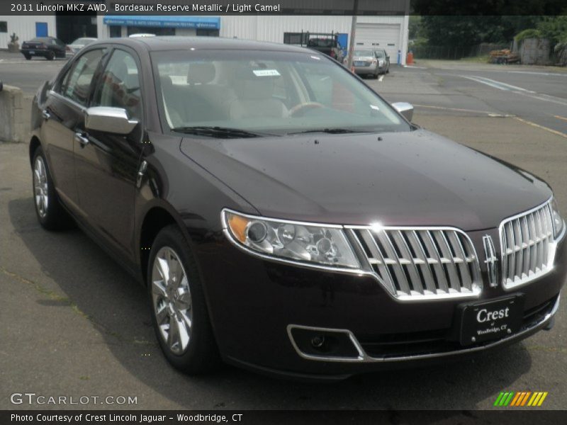 Bordeaux Reserve Metallic / Light Camel 2011 Lincoln MKZ AWD