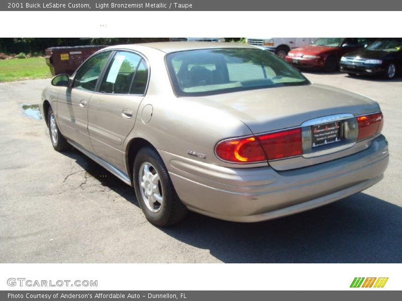 Light Bronzemist Metallic / Taupe 2001 Buick LeSabre Custom