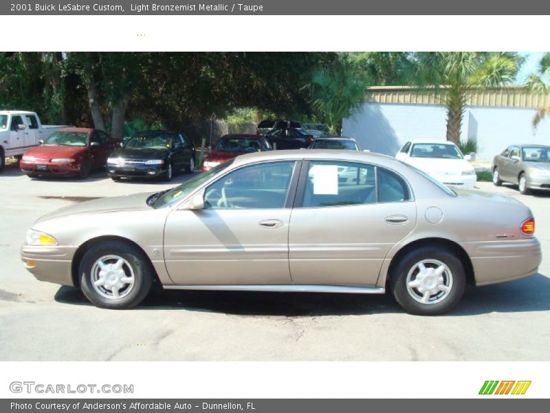 Light Bronzemist Metallic / Taupe 2001 Buick LeSabre Custom