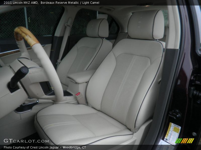 Bordeaux Reserve Metallic / Light Camel 2011 Lincoln MKZ AWD