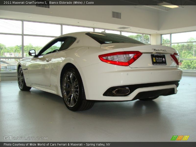 Bianco Eldorado (White) / Cuoio 2011 Maserati GranTurismo S