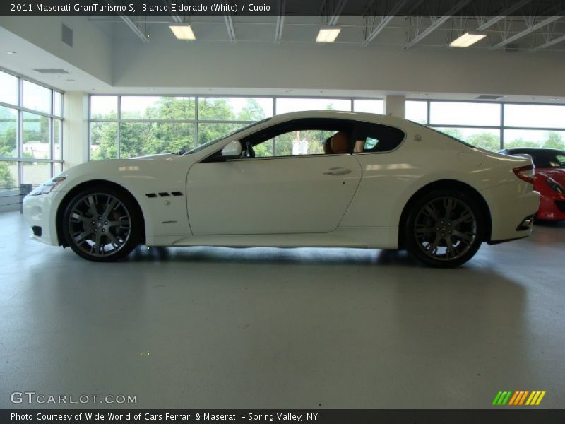 Bianco Eldorado (White) / Cuoio 2011 Maserati GranTurismo S