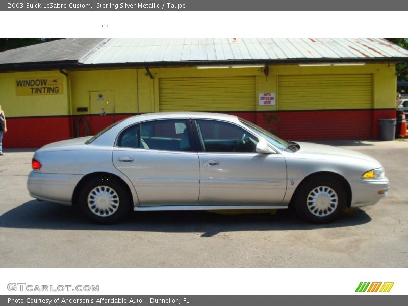 Sterling Silver Metallic / Taupe 2003 Buick LeSabre Custom