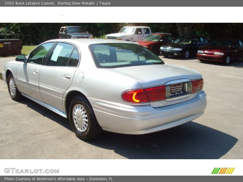 Sterling Silver Metallic / Taupe 2003 Buick LeSabre Custom