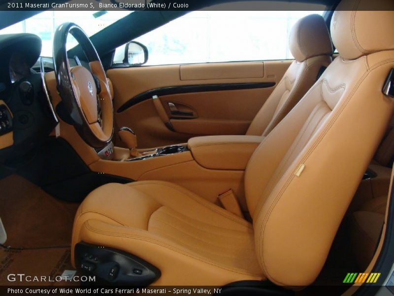  2011 GranTurismo S Cuoio Interior