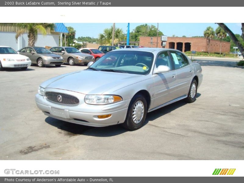 Sterling Silver Metallic / Taupe 2003 Buick LeSabre Custom