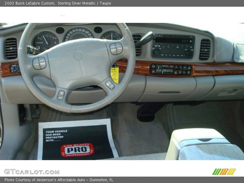 Sterling Silver Metallic / Taupe 2003 Buick LeSabre Custom