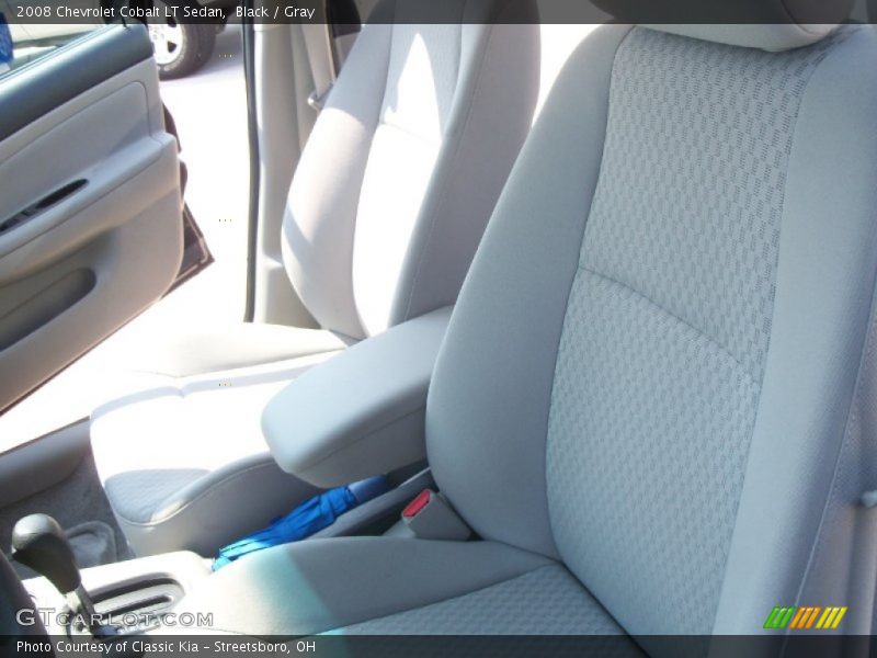 Black / Gray 2008 Chevrolet Cobalt LT Sedan