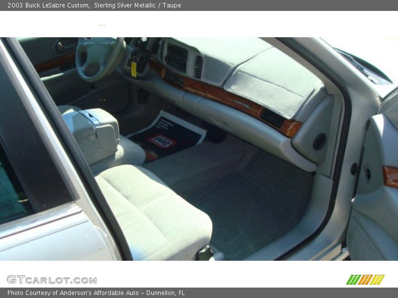 Sterling Silver Metallic / Taupe 2003 Buick LeSabre Custom