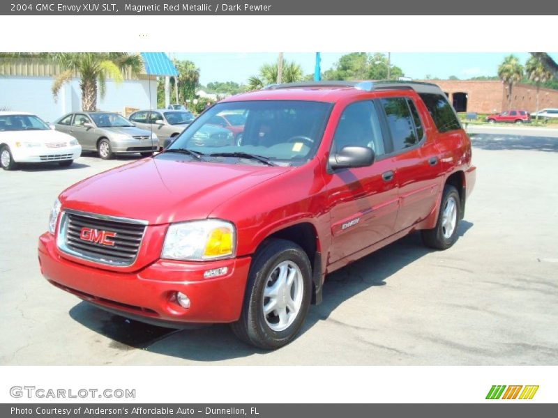 Magnetic Red Metallic / Dark Pewter 2004 GMC Envoy XUV SLT