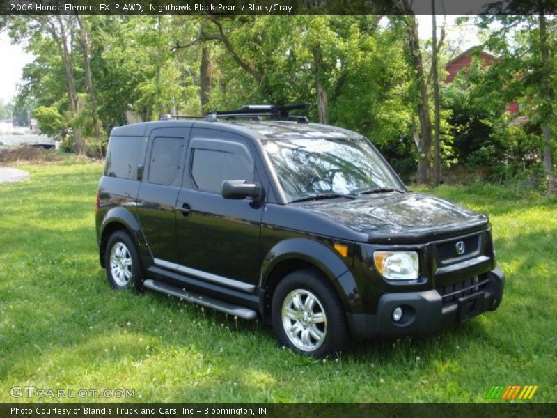 Nighthawk Black Pearl / Black/Gray 2006 Honda Element EX-P AWD