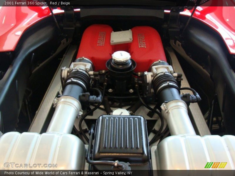  2001 360 Spider Engine - 3.6 Liter DOHC 40-Valve V8