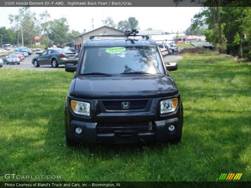 Nighthawk Black Pearl / Black/Gray 2006 Honda Element EX-P AWD