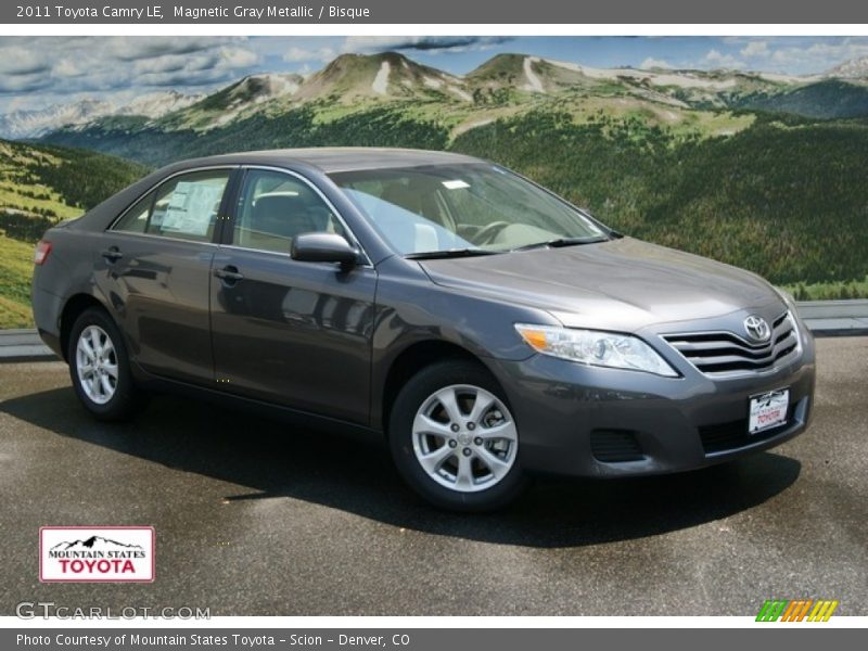 Magnetic Gray Metallic / Bisque 2011 Toyota Camry LE