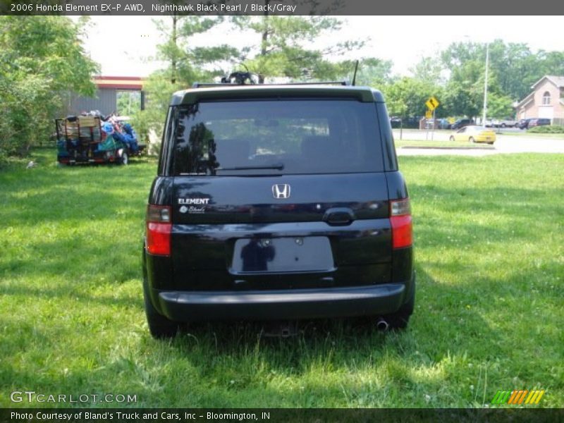 Nighthawk Black Pearl / Black/Gray 2006 Honda Element EX-P AWD