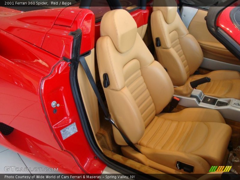  2001 360 Spider Beige Interior
