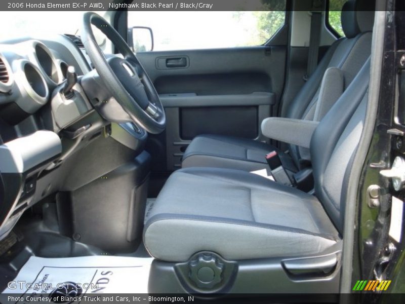 Nighthawk Black Pearl / Black/Gray 2006 Honda Element EX-P AWD