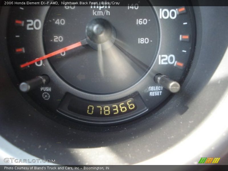 Nighthawk Black Pearl / Black/Gray 2006 Honda Element EX-P AWD
