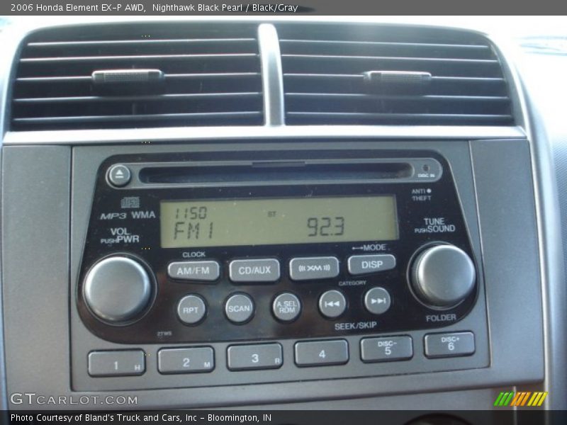 Nighthawk Black Pearl / Black/Gray 2006 Honda Element EX-P AWD