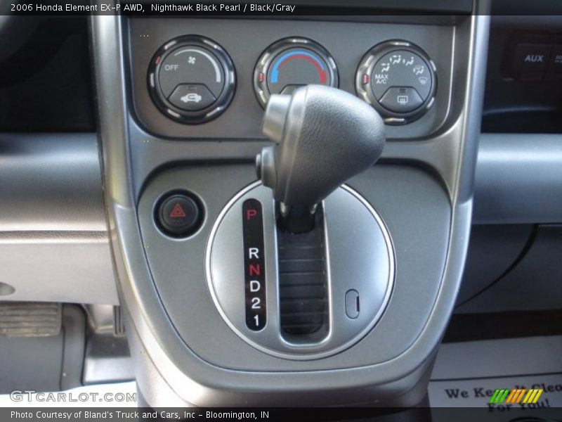 Nighthawk Black Pearl / Black/Gray 2006 Honda Element EX-P AWD