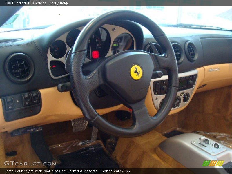  2001 360 Spider Steering Wheel
