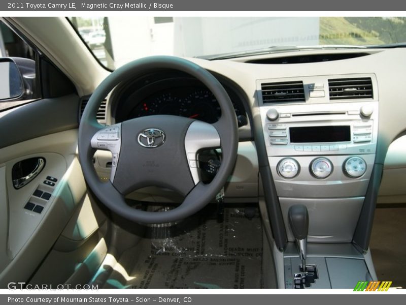 Magnetic Gray Metallic / Bisque 2011 Toyota Camry LE