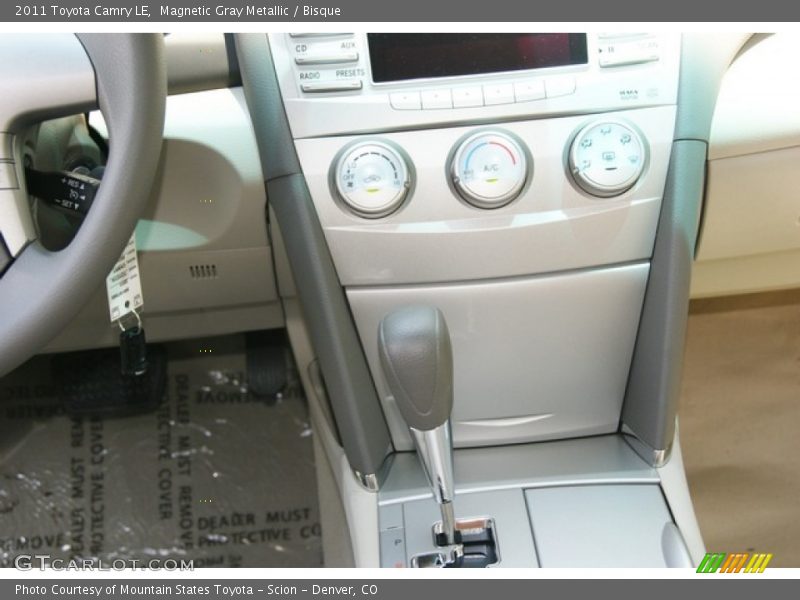Magnetic Gray Metallic / Bisque 2011 Toyota Camry LE