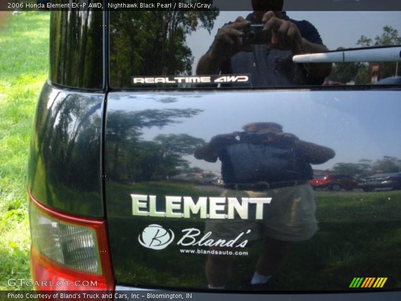 Nighthawk Black Pearl / Black/Gray 2006 Honda Element EX-P AWD