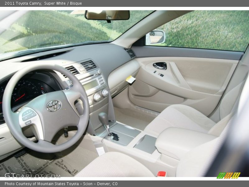 Super White / Bisque 2011 Toyota Camry