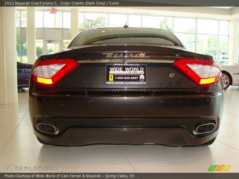 Grigio Granito (Dark Grey) / Cuoio 2011 Maserati GranTurismo S