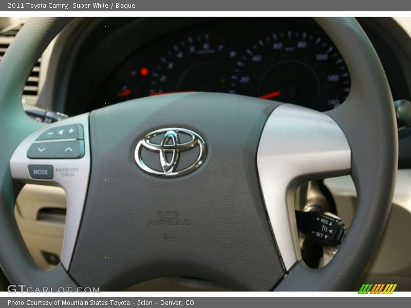 Super White / Bisque 2011 Toyota Camry