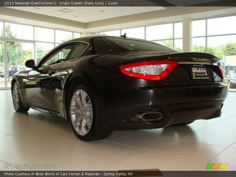 Grigio Granito (Dark Grey) / Cuoio 2011 Maserati GranTurismo S