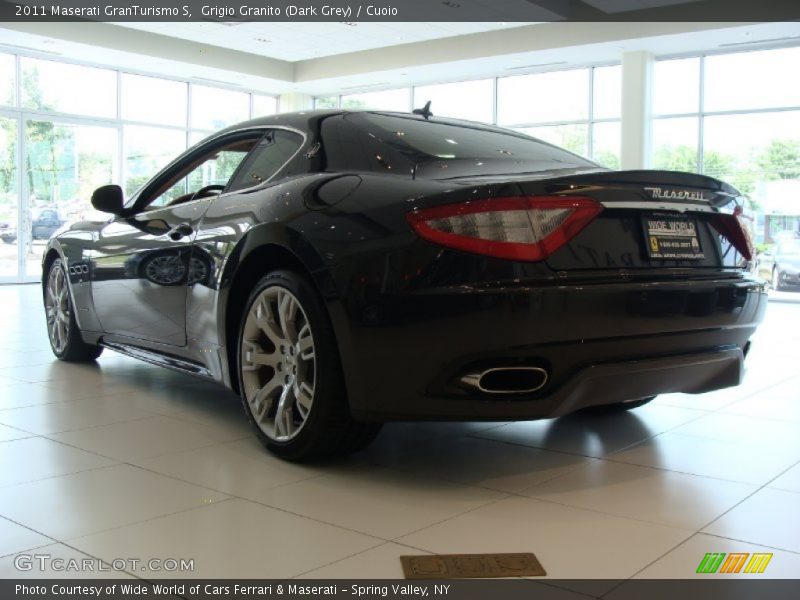 Grigio Granito (Dark Grey) / Cuoio 2011 Maserati GranTurismo S
