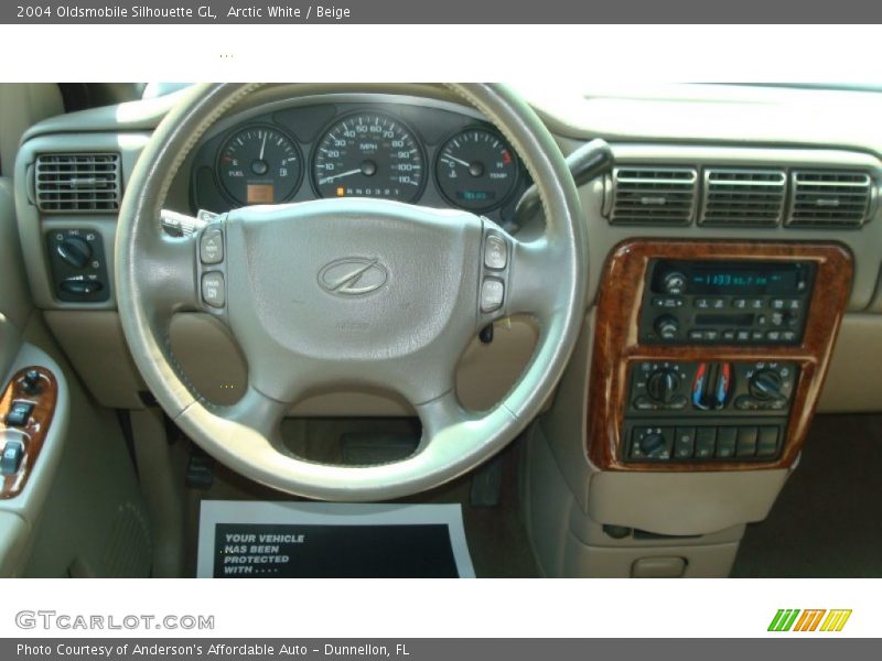 Dashboard of 2004 Silhouette GL