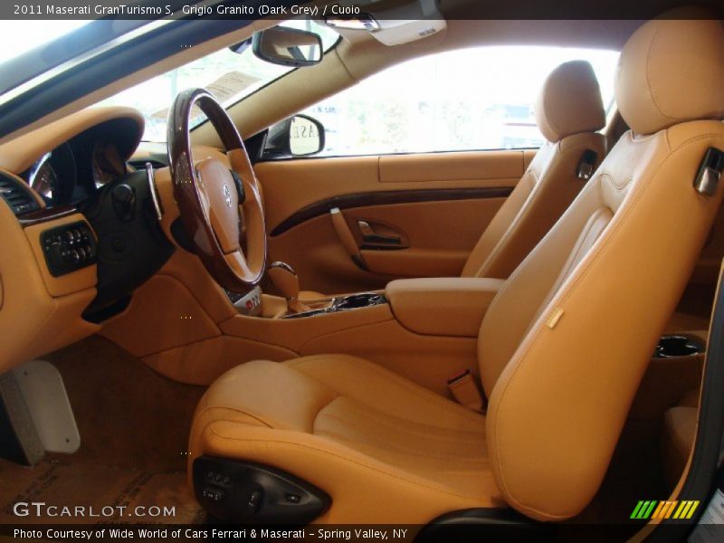  2011 GranTurismo S Cuoio Interior