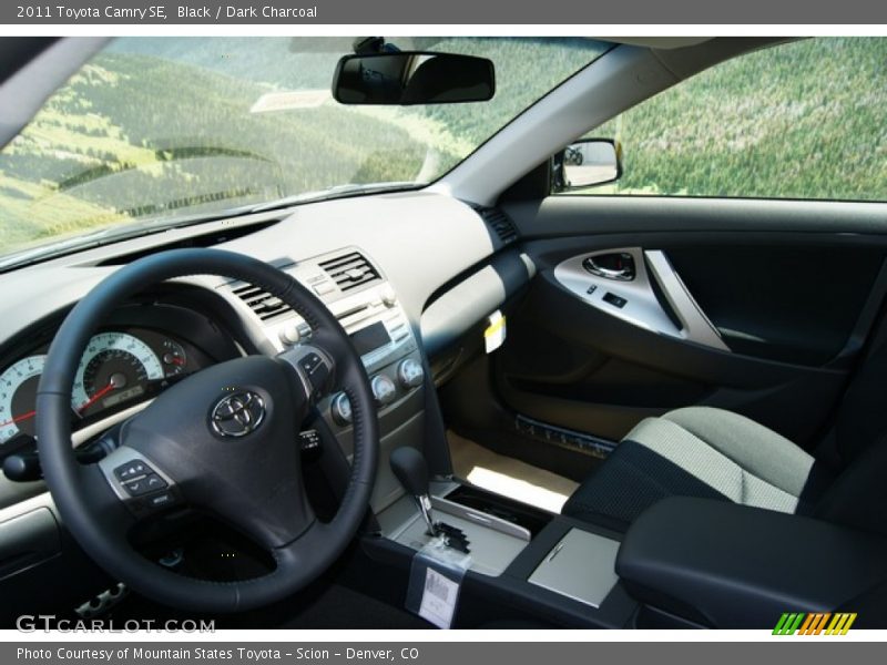 Black / Dark Charcoal 2011 Toyota Camry SE