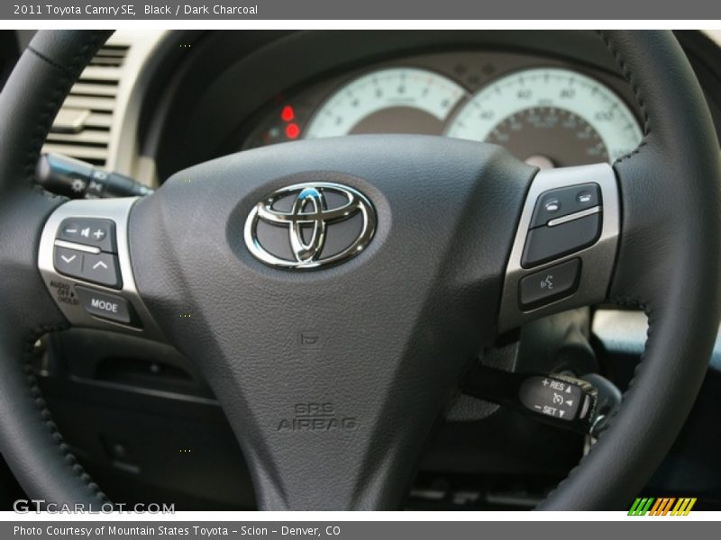 Black / Dark Charcoal 2011 Toyota Camry SE