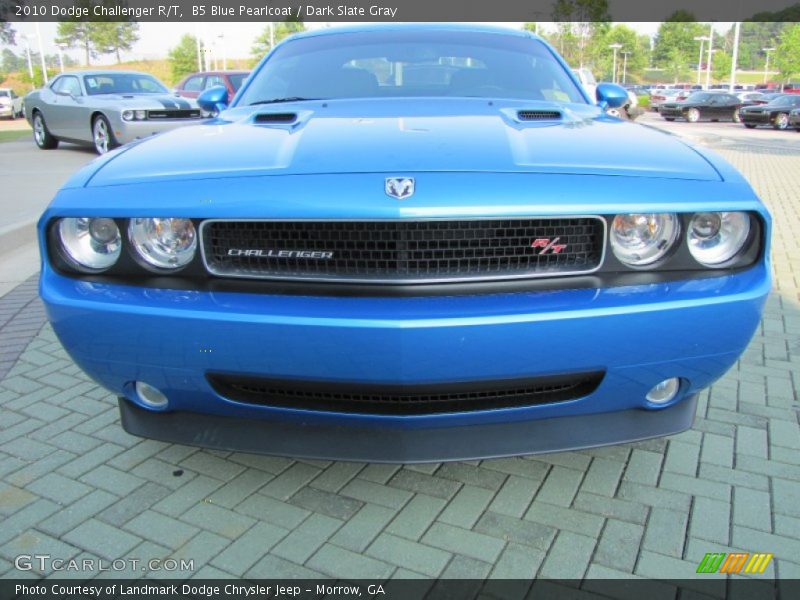 B5 Blue Pearlcoat / Dark Slate Gray 2010 Dodge Challenger R/T
