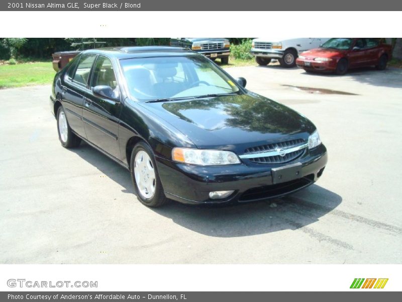 Super Black / Blond 2001 Nissan Altima GLE