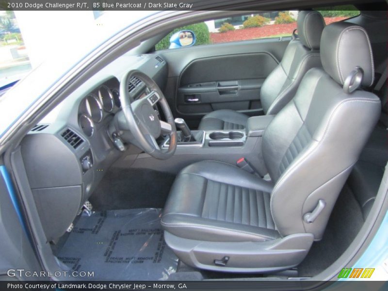 B5 Blue Pearlcoat / Dark Slate Gray 2010 Dodge Challenger R/T