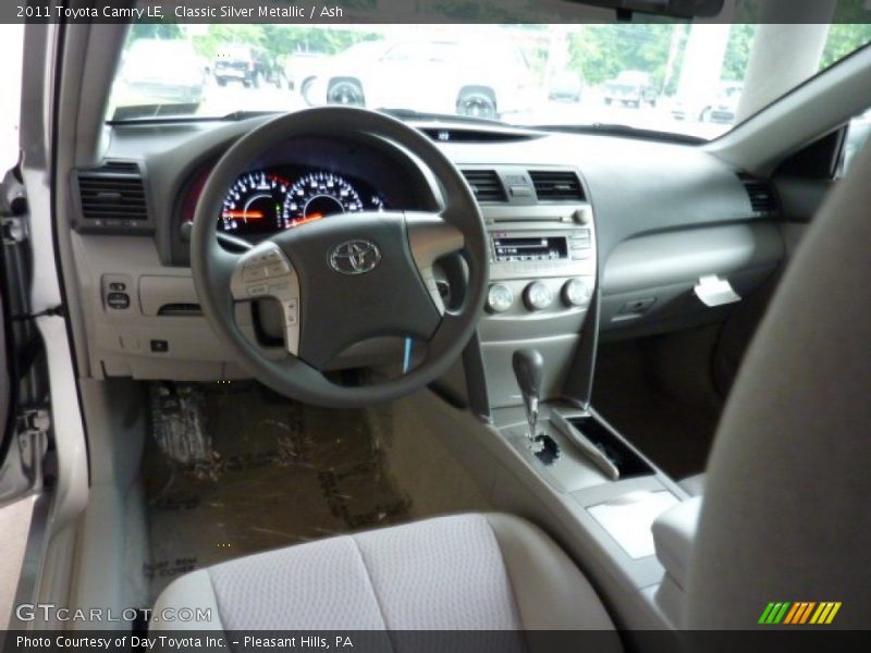 Classic Silver Metallic / Ash 2011 Toyota Camry LE