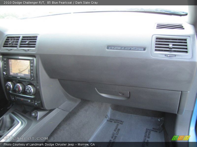 B5 Blue Pearlcoat / Dark Slate Gray 2010 Dodge Challenger R/T